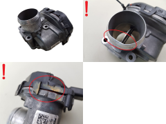 Škrticí Klapka 9807238580 V29039645 PSA Ford 1.6 HDI 2598