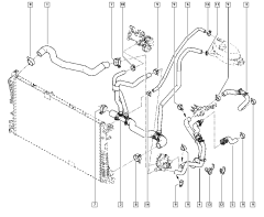 Hadice Chladiče Originál Trafic II Primastar Vivaro 2.0 dCI 	8200845262