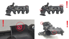 Sací Potrubí 9684941780 0361N3 1.6 HDI 16v TDCi Ford Peugeot PSA Volvo