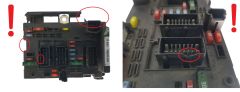 Blok Ovladačů BSM B2 9657608880 PSA Delphi 1872