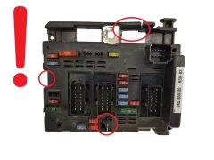 Blok Ovladačů BSM B3 9657608780 PSA Delphi 1213