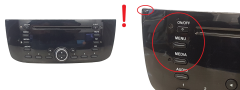 Rádio Cd Fiat Punto Evo 7355354400 F199FL Delphi 1072
