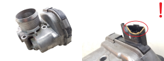Škrticí Klapka Citroen Peugeot 9673534480 1.6 HDI Delphi 2522