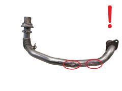 Trubka Egr 161836 9652264880 2.0 HDI Citroen C5 Peugeot 407