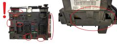 Blok Ovladačů BSM B3 9646405280 PSA Delphi 1505