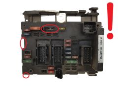 Blok Ovladačů BSM B2 9646405180 PSA Delphi 1223