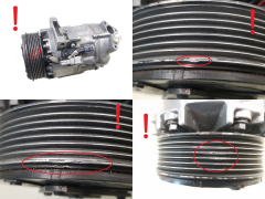 Kompresor Klimatizace 8200890987 Valeo DSC-17EC Renault Laguna 3 2.0 DCI