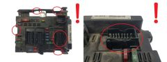 Blok Ovladačů BSM B3 9643538080 PSA Delphi 1851