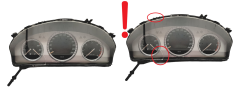 Otáčkoměr Mercedes C W204 A2C53244900 A2C53194279 VDO