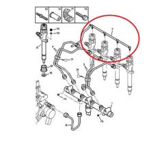 Převod Paliva Originál Citroen Peugeot C5 406 2.2 HDI 15730Q