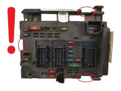 Blok Ovladačů BSM B3 9646405280 PSA Delphi 1254