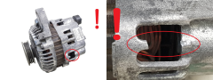 Alternátor 8200065730 Mitsubishi A001TA2293 1.2 Renault 1099