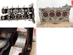 Hlava Válce Renault Dacia 110425271R 110410224R 1.2 TCE H5F Hlava Válce Renault Dacia 110425271R 110410224R 1.2 TCE H5F