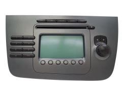 Rádio Cd Mp3 Seat Altea 5P1035186B 7646636366 Blaupunkt 1207