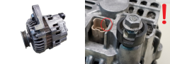 Alternátor 8200660050 A001TA2293 70A Mitsubishi 1.2 16v Renault 1015 Alternátor 8200660050 A001TA2293 70A Mitsubishi 1.2 16v Renault 1015
