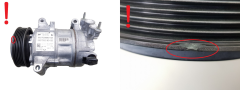 Kompresor Klimatizace 9827528980 9827552180 Valeo VC S-12E Citroen Peugeot