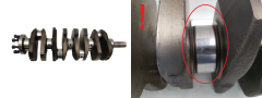 Kliková Hřídel 436 2.2 HDI 16v 0501J0 Citroen Peugeot 4HX 4HW Kliková Hřídel 436 2.2 HDI 16v 0501J0 Citroen Peugeot 4HX 4HW