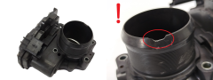 Škrticí Klapka Citroen Peugeot 9806625280 A2C85766300 2.0 HDI 4