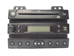 Rádio Cd Ford Fusion 2S61-18C815-AG B3 LOW CD 4500 Visteon
