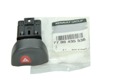 Výstražný spínač Originál Renault 7700435536