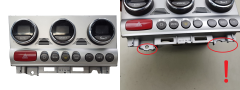 Panel Větrání AC Alfa Romeo 156 1560514400 Delphi 1103