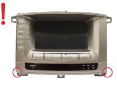 Displej Navigace Toyota Land Cruiser 86111-60180 462200-0974