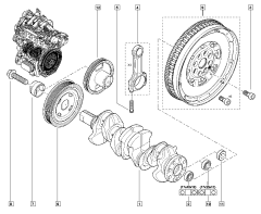 Těsnění Originál Renault Nissan  1.6-2.0  1232200Q0A