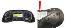 Otáčkoměr Peugeot 307 9655476580 G00 49812