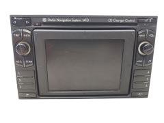 Rádio Cd Navi VW Passat B5 3B0035191D 7612001021 Blaupunkt MFD