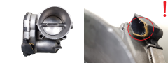 Škrticí Klapka Alfa Romeo Iveco Opel 0280750073 Bosch 2525