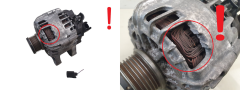 Alternátor 8V21-10300-AB TG12C038 Valeo Ford 1.6 TDCI