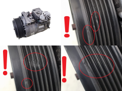 Kompresor Klimatizace A0012302811 7SEU17C Denso Mercedes-Benz