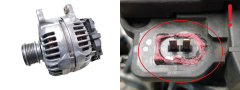 Alternátor VW AG Skoda 06F903023F Bosch 0124525091 140A 1092 Alternátor VW AG Skoda 06F903023F Bosch 0124525091 140A 1092