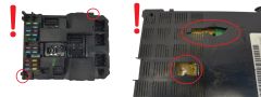 Blok Ovladačů BSI J01-00 9651197380 9651196680 PSA Valeo 2156
