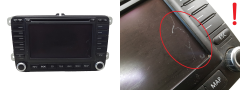 Rádio Cd Navi VW 1T0035194D 7612002039 Blaupunkt