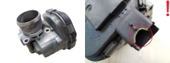 Škrticí Klapka Citroen Peugeot 9673534480 1.6 HDI Delphi 2942