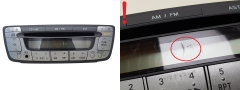 Rádio Cd C1 107 Aygo 86120-0H010 CQ-MS0570LC W53811 1086