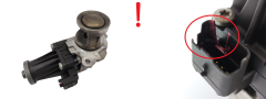 Ventil Egr 9671187780 702209030 Pierburg 1.6 HDI Citroen Peugeot