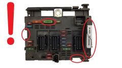 Blok Ovladačů BSM B2 9646405180 PSA Delphi 1280