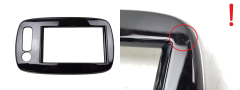 Rámeček pro montáž rádia Navi Smart A4536805002 A4536800300 DC