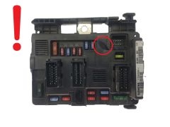 Blok Ovladačů BSM -B3 T118470003J 9643498880 PSA Siemens 1819