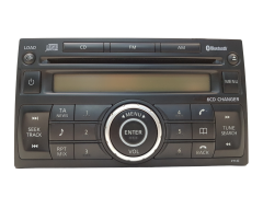 Rádio Cd BT Nissan Qashqai 28185JD400 PN-2804F Rádio Cd BT Nissan Qashqai 28185JD400 PN-2804F