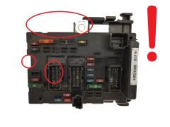 Blok Ovladačů BSM B3 9650664080 PSA Delphi 1214