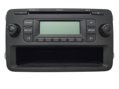 Rádio Cd Mp3 Skoda Roomster 5J0035152A Blues