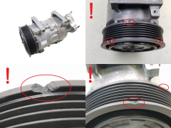 Kompresor Klimatizace Denso 447150-1730 5SEL12C 9676443980 Citroen Peugeot