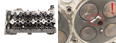 Hlava Válce Fiat Opel 55206388 1.3 JTD CDTI 3