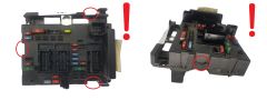 Blok Ovladačů BSM B3 9657608780 PSA Delphi 1825