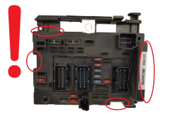 Blok Ovladačů BSM B3 9646405280 PSA Delphi 1261