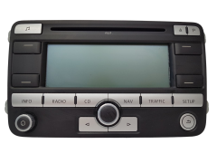 Rádio Cd Mp3 Navi Volkswagen 1K0035191D 7612002044 Blaupunkt 1316