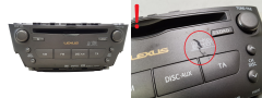 Rádio Cd Lexus IS 86120-53420-3 FX-MG9857DV